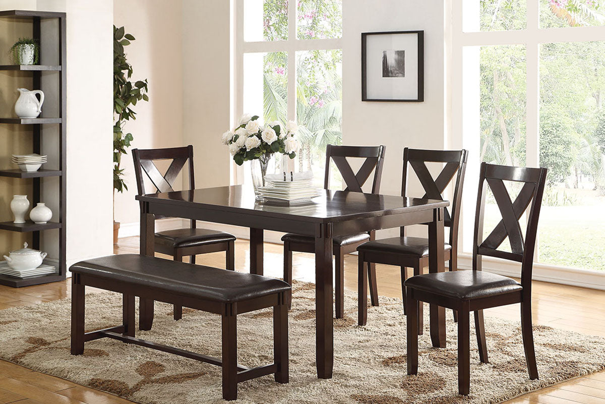 Dark Brown Dining Table