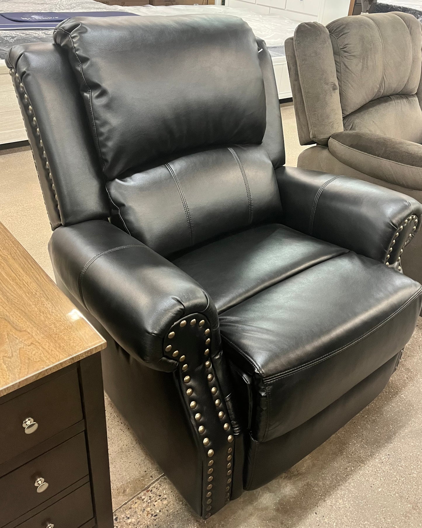 Electric Black Recliner