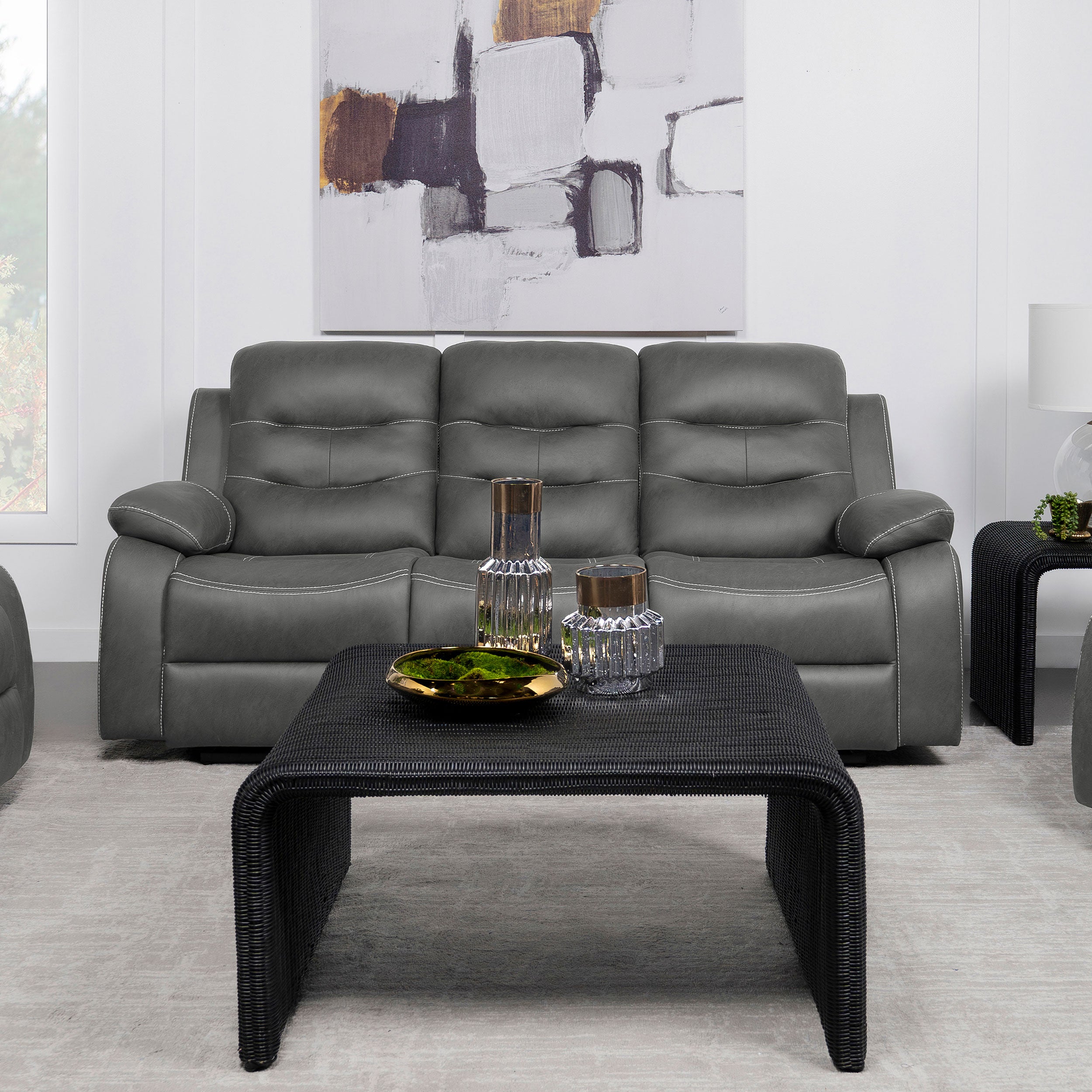 Nova Upholstered Reclining Sofa