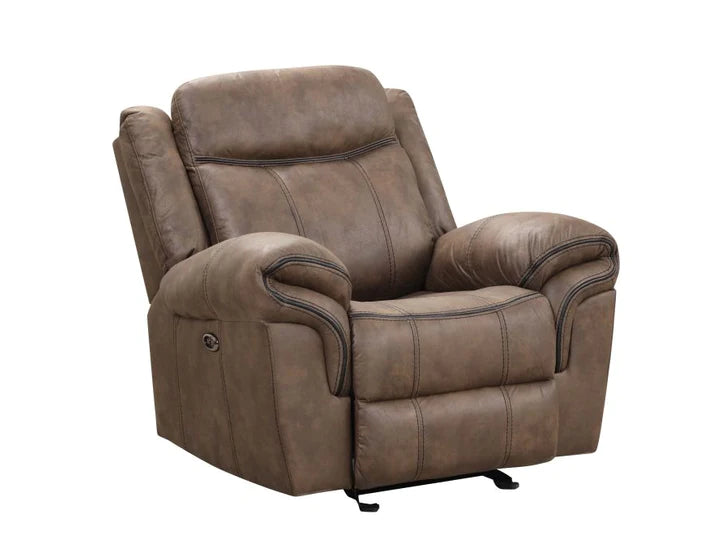 2 SOFA + LOVE SEAT-PC Motion Glider Reclining Sofa Set – 87” POWER | BIG SIZE |