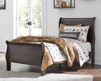 Leewarden Twin Sleigh Bedroom Set