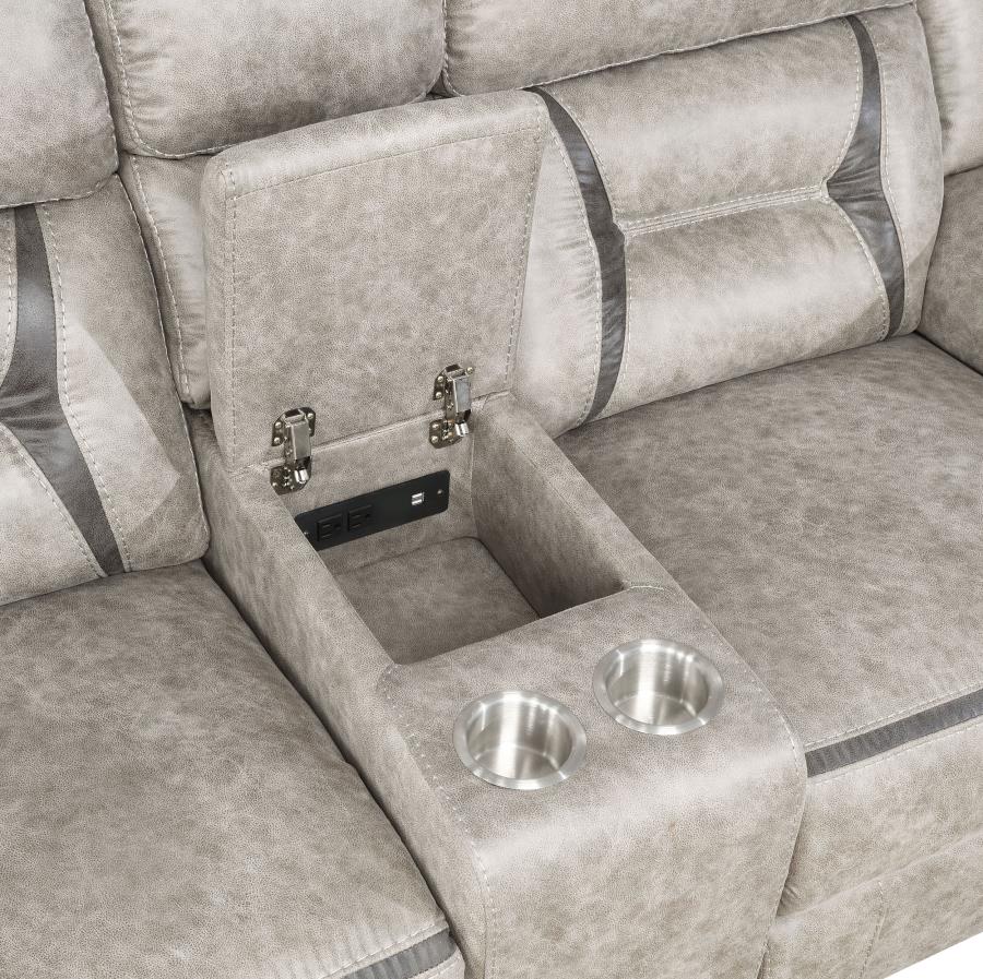 Greer Upholstered Reclining Set