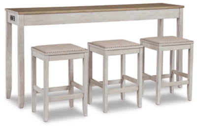 Skempton Counter Height Dining Storage Table