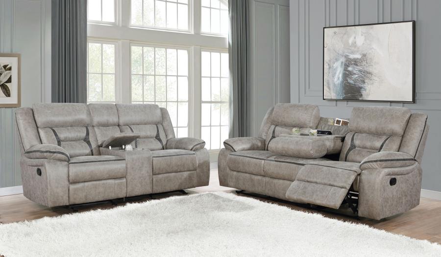 Greer Upholstered Reclining Set
