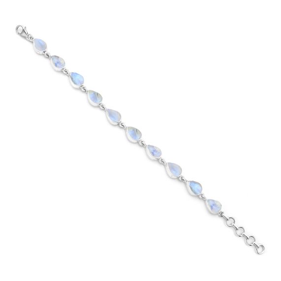 Rainbow Moonstone Bracelet