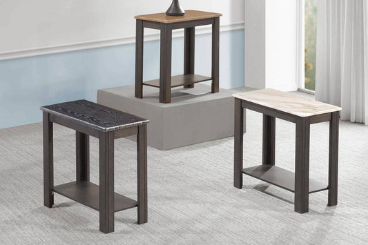 Marble Appearance Side Tables