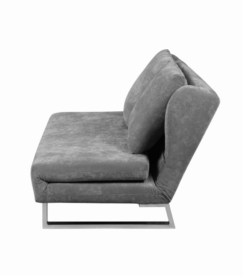 Vera Grey Upholstered Sofa Bed