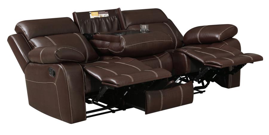 Chestnut Myleene Upholstered Tufted Living Room Sofa & Loveseat Set
