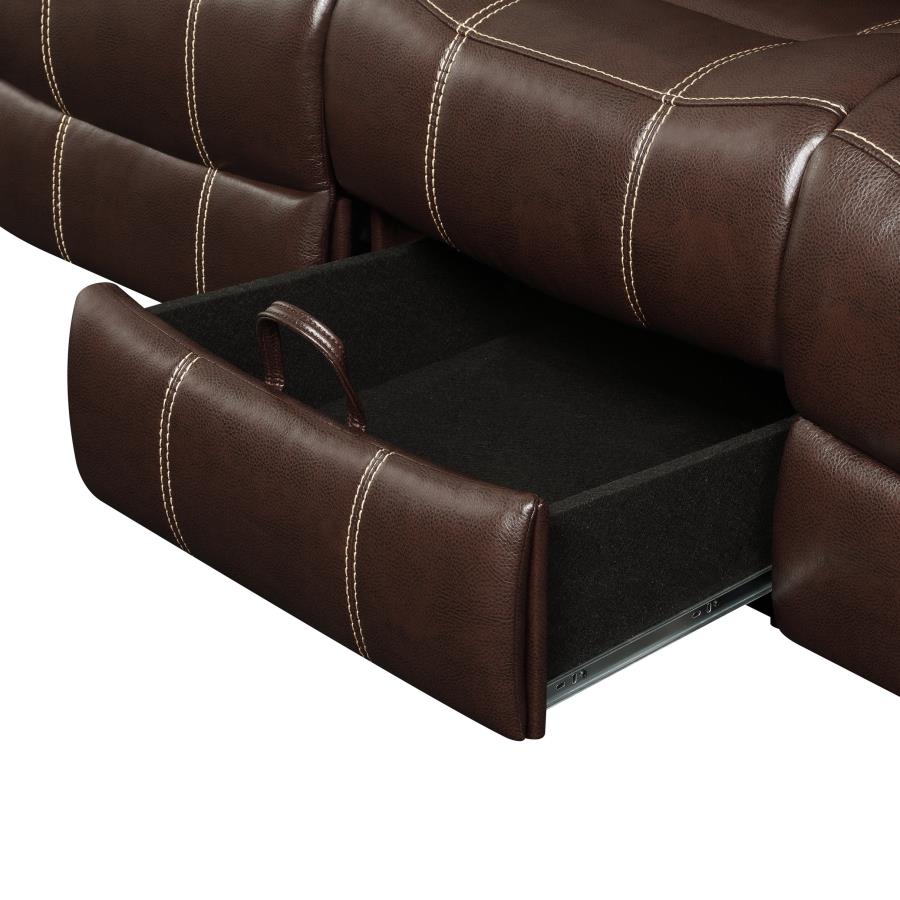 Chestnut Myleene Upholstered Tufted Living Room Sofa & Loveseat Set