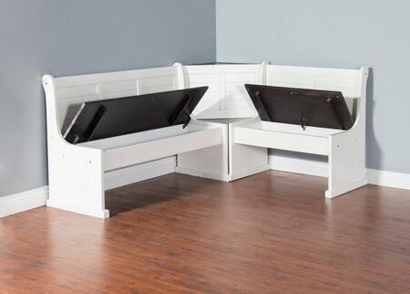 Carriage House Breakfast Counter Bench Table