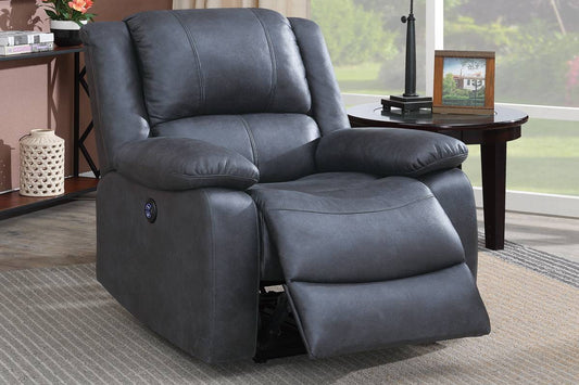 Grey Power Motion Recliner